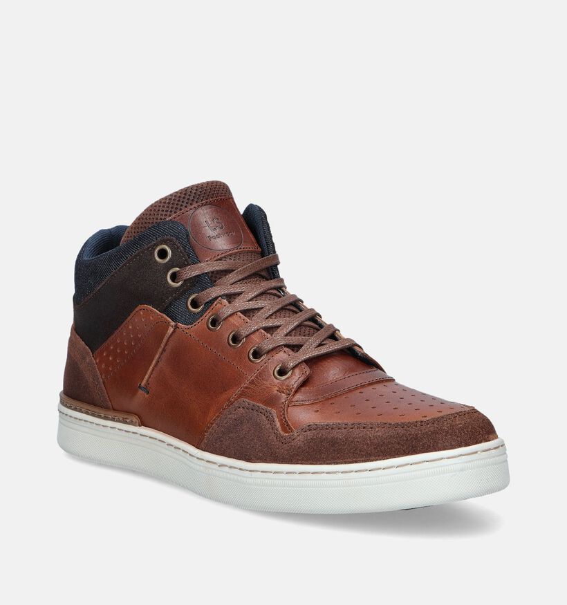 La Strada Cognac Bottines voor heren (352766) - geschikt voor steunzolen
