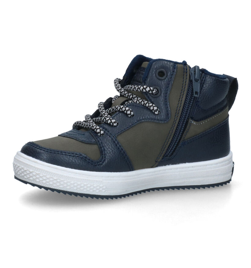 Sprox Chaussures hautes en Bleu pour garçons (313599)