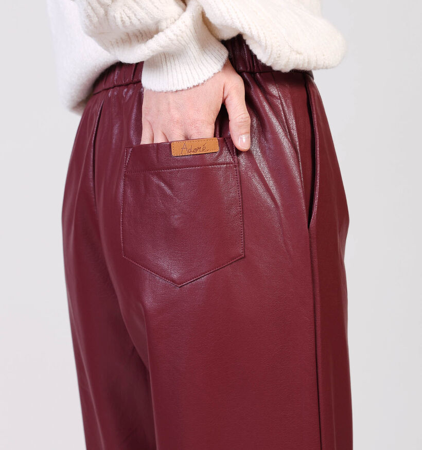 Adoré Alyzee Pantalon en Bordeaux pour femmes (369233)