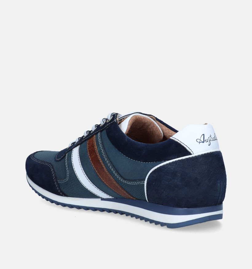 Australian Camaro Chaussures à lacets en Bleu pour hommes (337774) - pour semelles orthopédiques