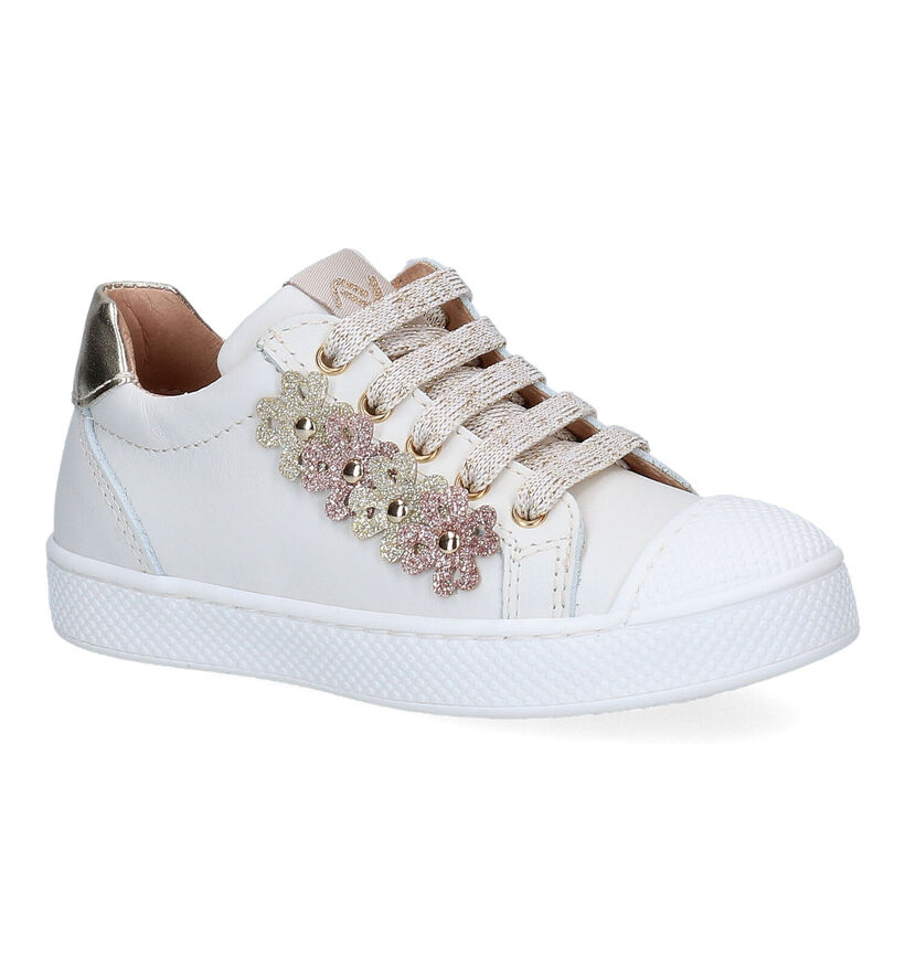 Lunella Witte Sneakers voor meisjes (302628) - geschikt voor steunzolen