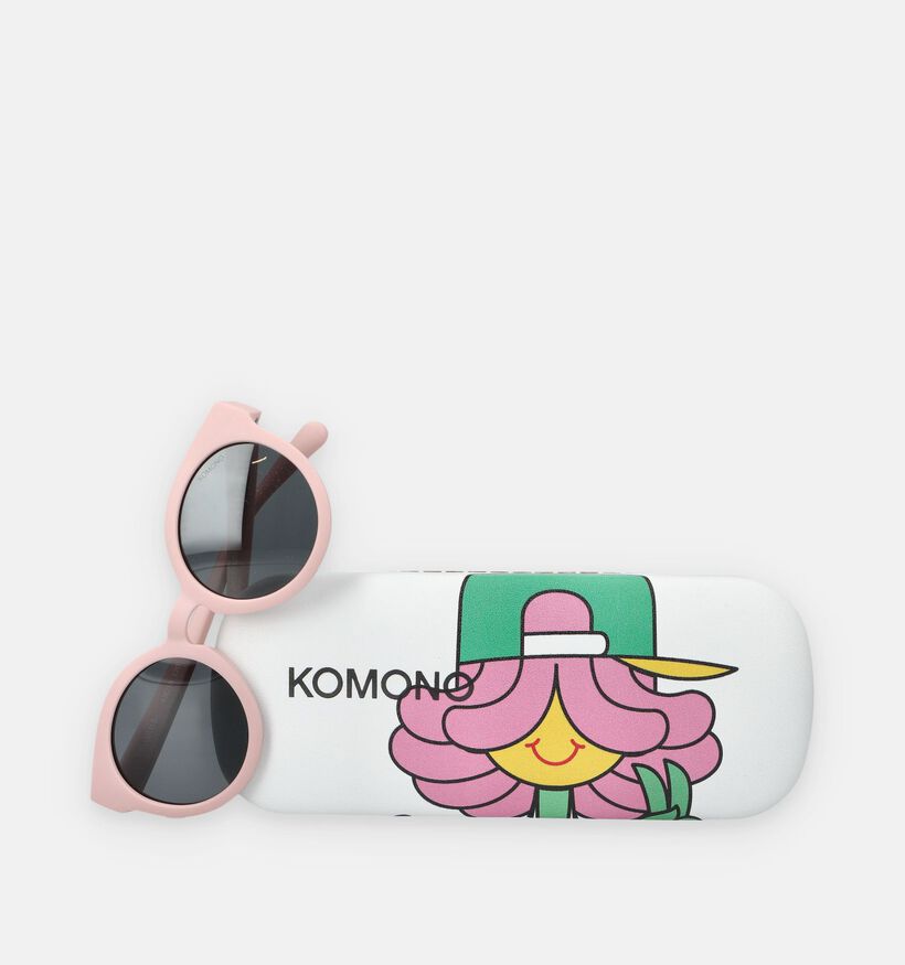 Komono Lulu S Blush Lichtroze Kinderzonnebril voor meisjes (371560)