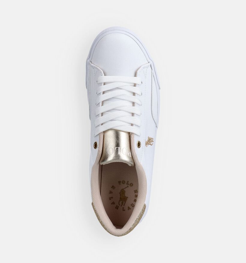 Polo Ralph Lauren Theron Witte Sneakers voor meisjes (368896)