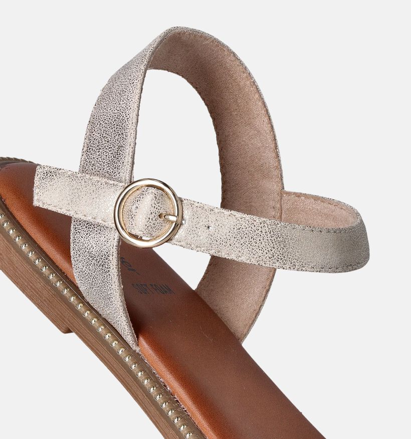 s.Oliver Sandalen Goud voor dames (353716)