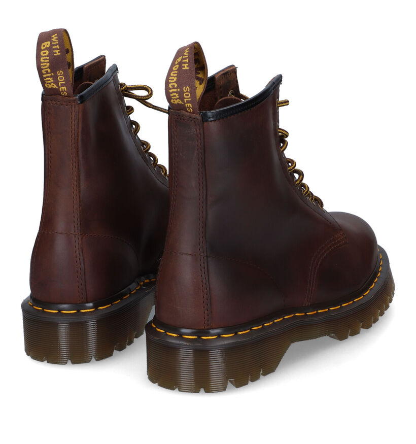 Dr.Martens 1460 Bex Boots en Brun pour hommes (313379)