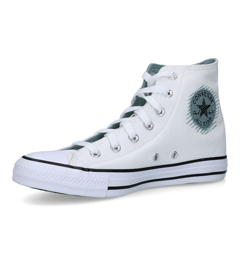 Convers Chuck Taylor All Star Hi Baskets en Blanc pour femmes (325481)