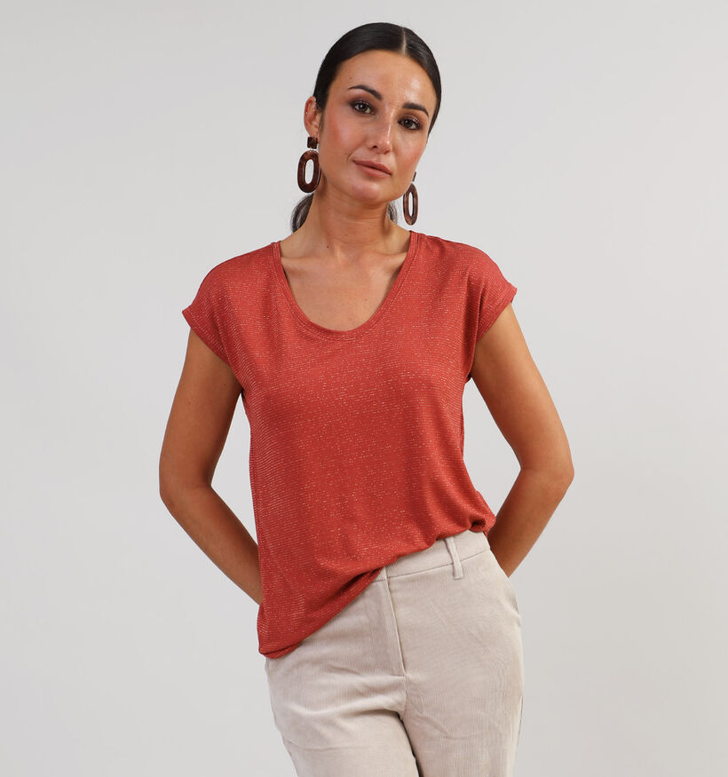 Pieces Billo Wit T-shirt voor dames (351122)