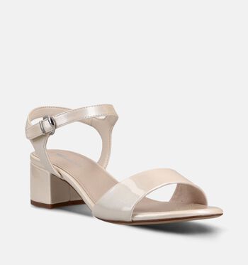 Tamaris Sandales Blanc/Beige/Rouge