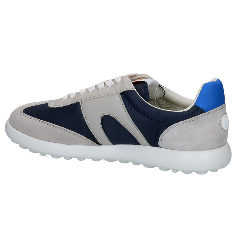 Camper Pelotas Kaki Veterschoenen in nubuck (290257)