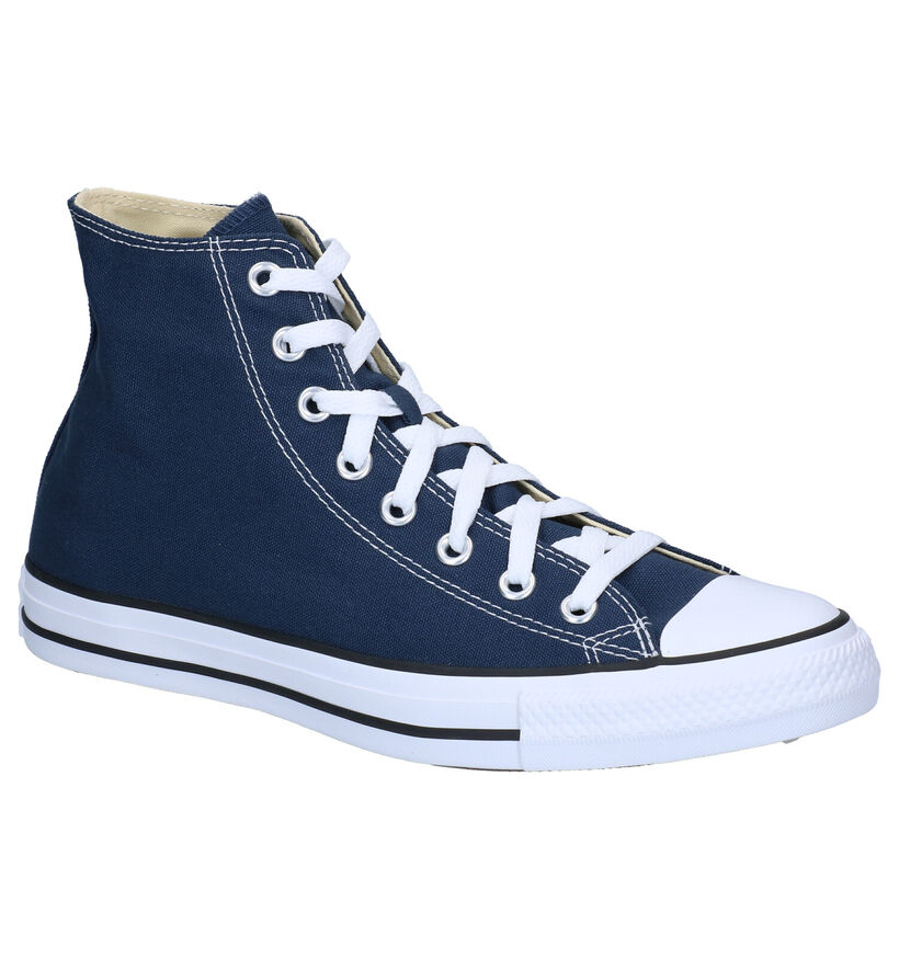 Converse Chuck Taylor All Star Hi Zwarte Sneakers voor dames, heren (361446)