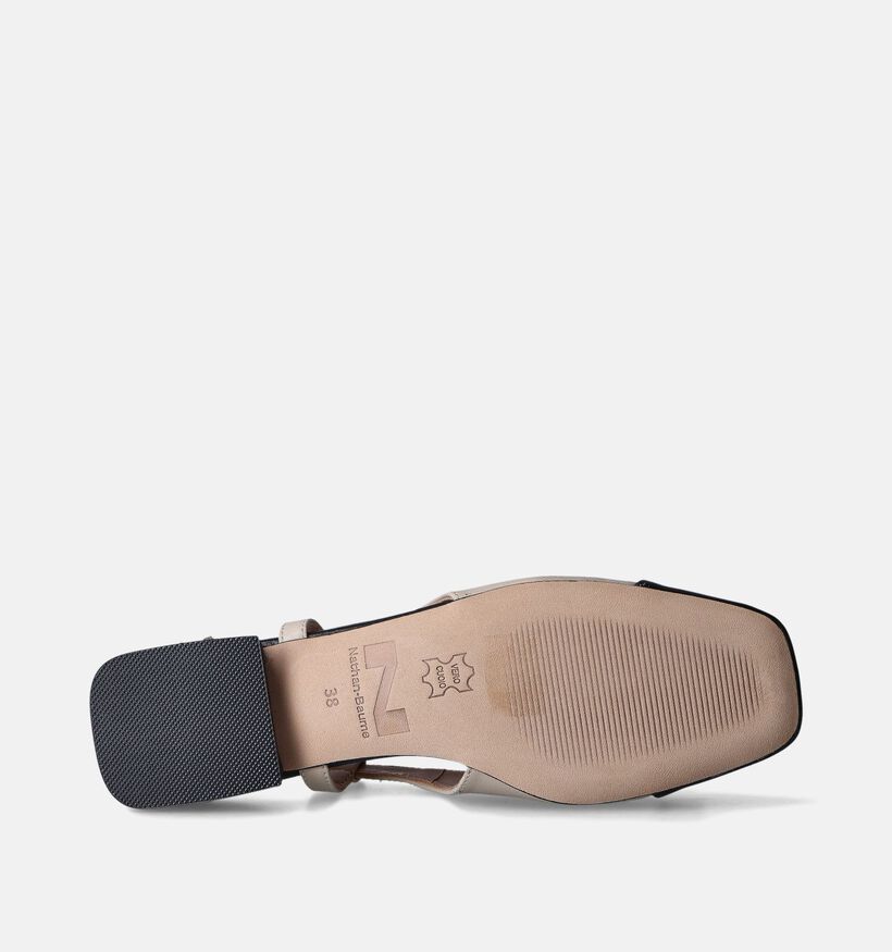 Nathan-Baume Escarpins slingback en Beige pour femmes (356279)