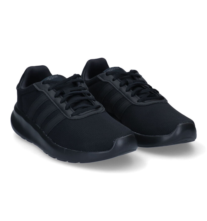 adidas Lite Racer 3.0 Zwarte Sneakers in stof (301602)