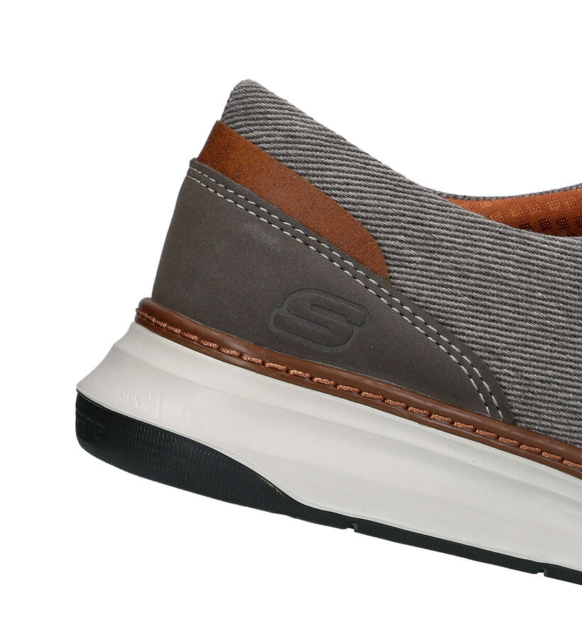 Skechers Moreno Ederson Blauwe Veterschoenen voor heren (322942)