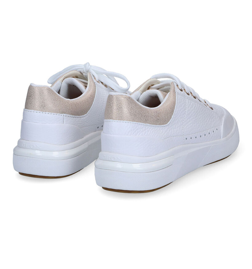 Geox Dalya Chaussures à lacets en Blanc pour femmes (303524) - pour semelles orthopédiques