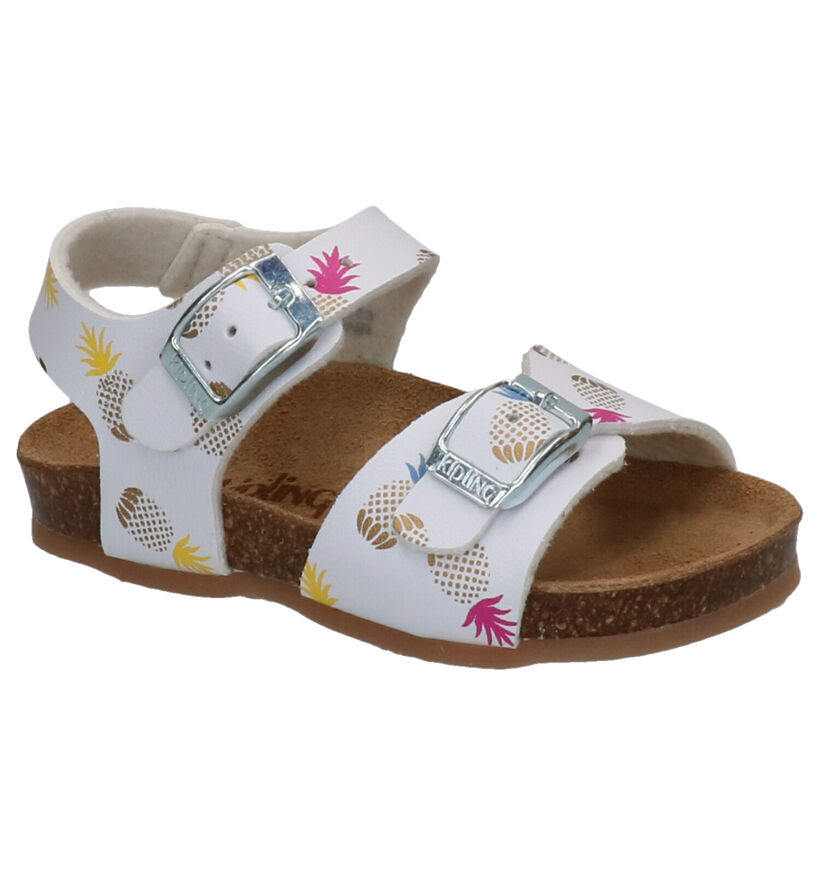 Kipling Nanas Witte Sandalen in kunstleer (273145)