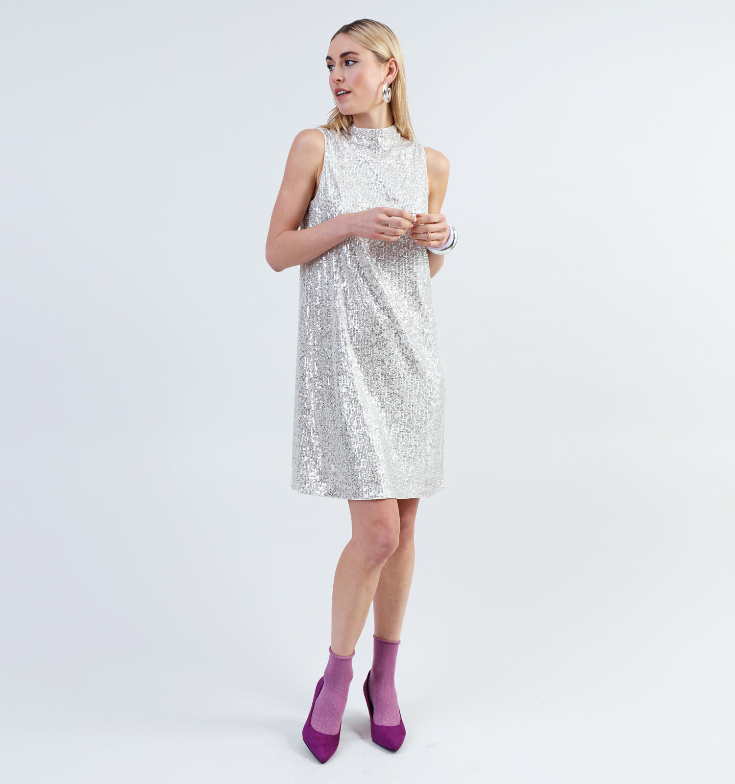 comma Beige Feestjurk Dames Kleedjes Online op TORFS.BE