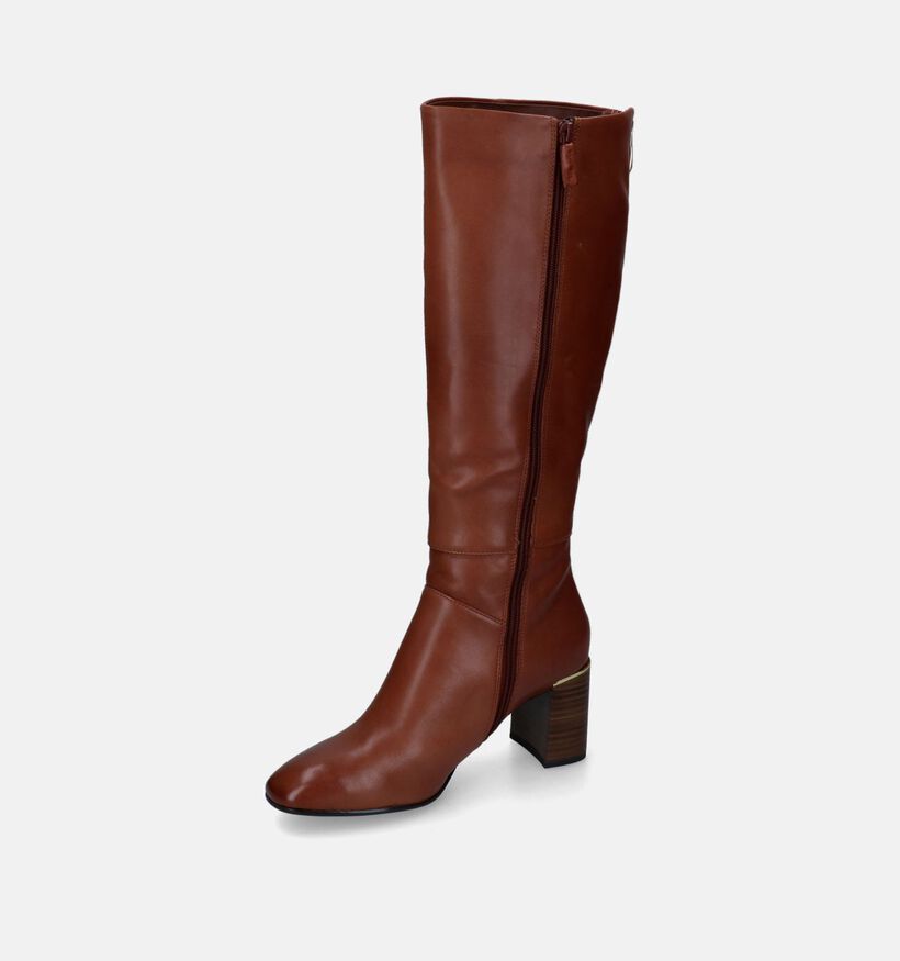 Tamaris Bottes hautes en Cognac pour femmes (315471)