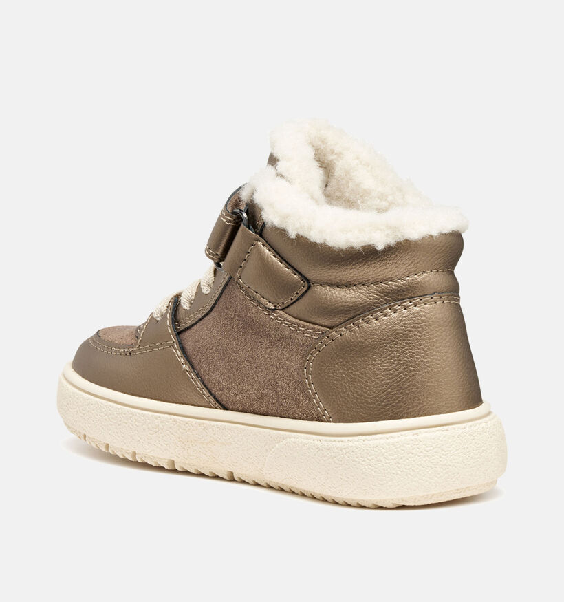 Geox Theleven Chaussures hautes en Or pour filles (361911)