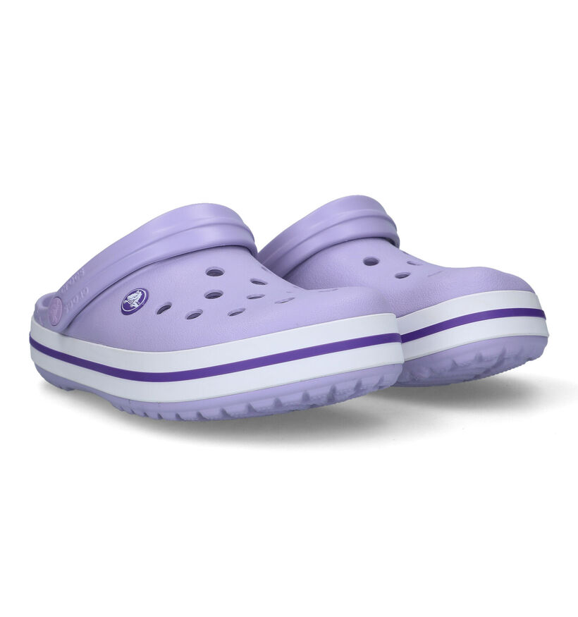 Crocs Crocband Clog Nu-pieds en Violet pour femmes (322213)