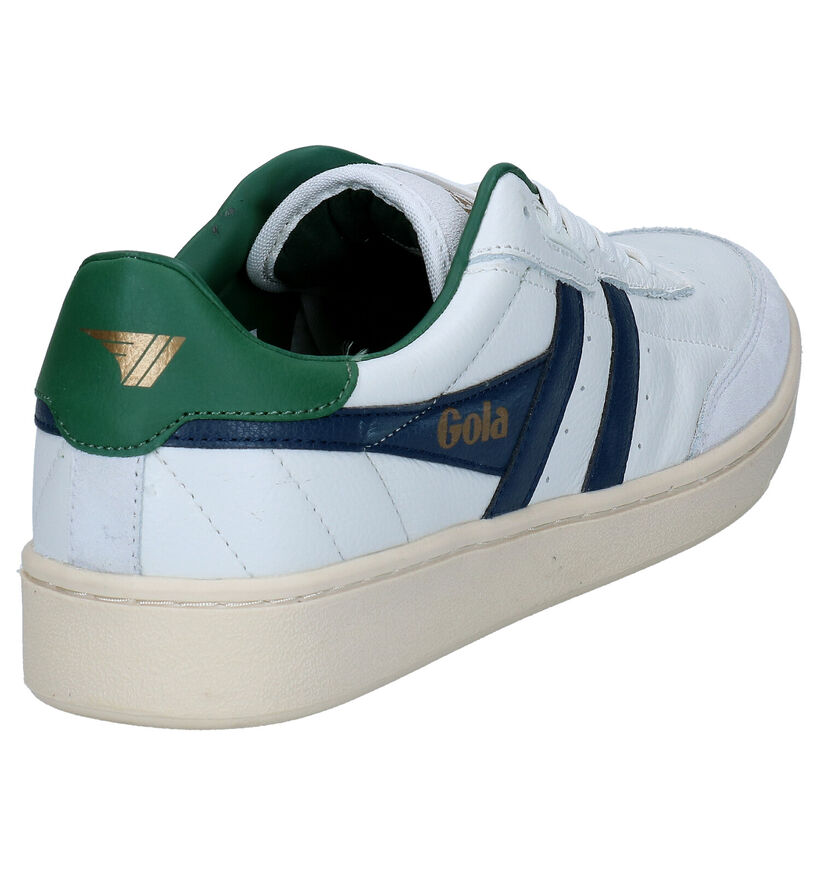 Gola Contact Baskets en Blanc pour hommes (328679) - pour semelles orthopédiques