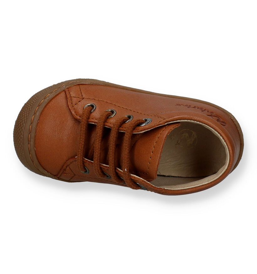 Naturino Cocoon Chaussures pour bébé en Cognac pour filles, garçons (331496) - pour semelles orthopédiques