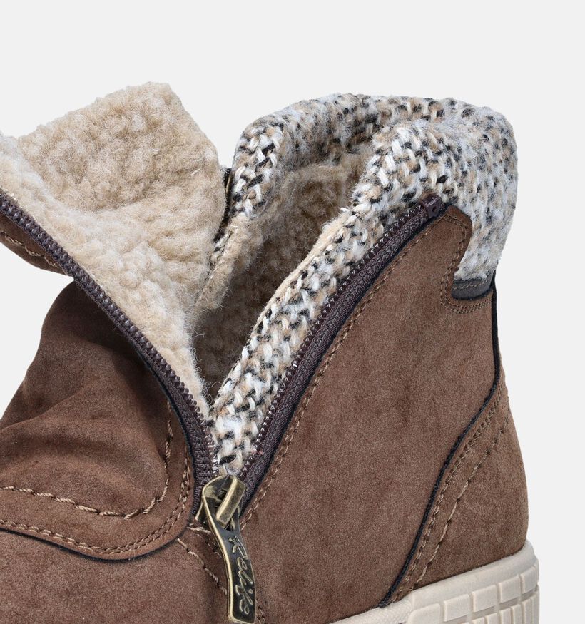 Relife Taupe Hoge Schoenen voor dames (349219)
