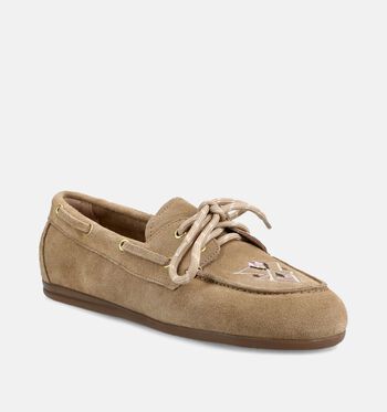 Shoecolate Lage schoenen Cognac/Taupe