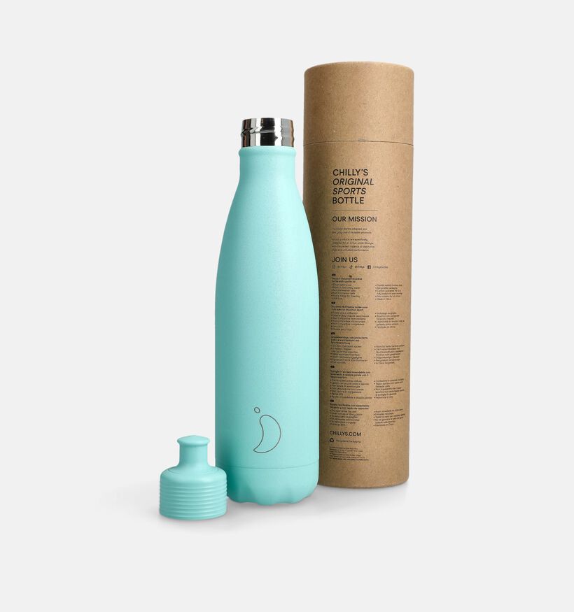 Chilly's Sport Turquoise Drinkfles 500ml voor dames, meisjes (319681)