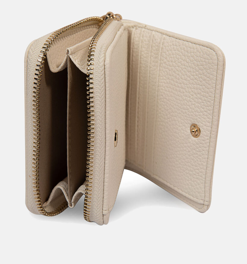 Laurent David Estee 007 Porte-monnaie zippé en Écru pour femmes (357974)