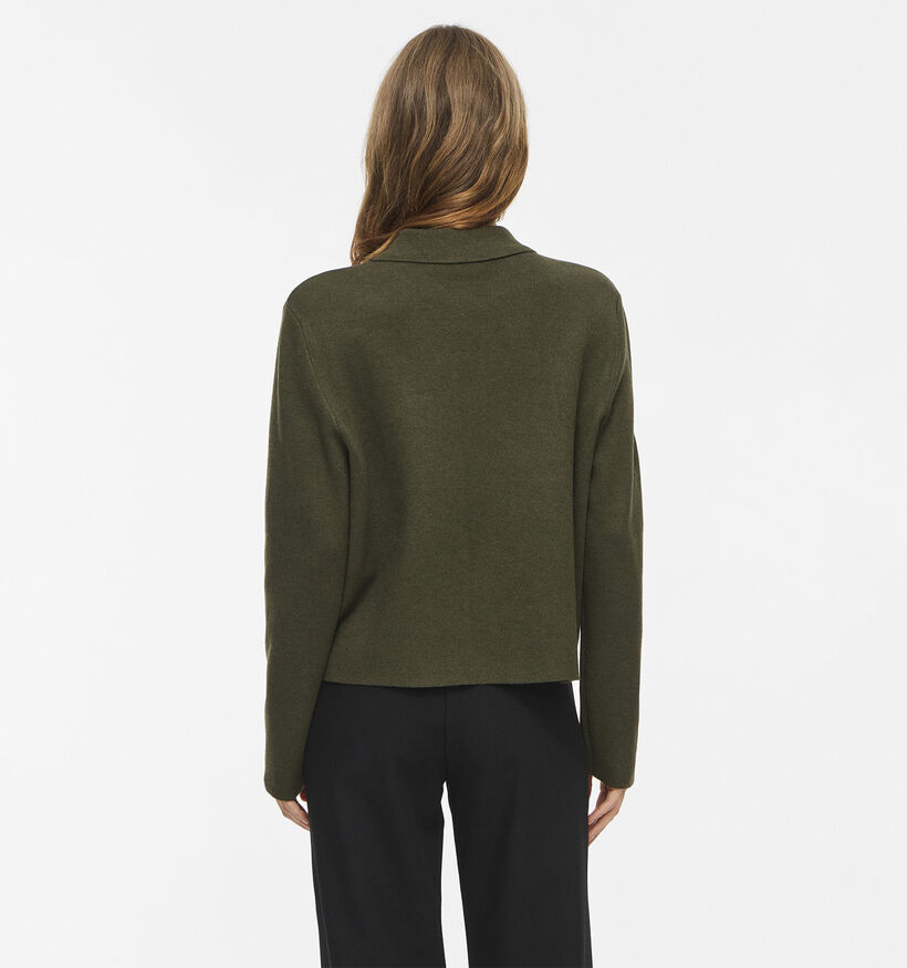 Vila Gabe Gilets en Vert fonc&eacute; pour femmes (378447)