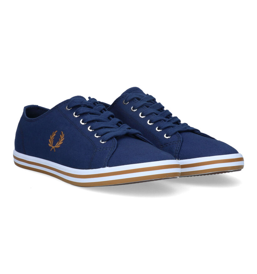 Fred Perry Kingston Blauwe Veterschoenen voor heren (325754)