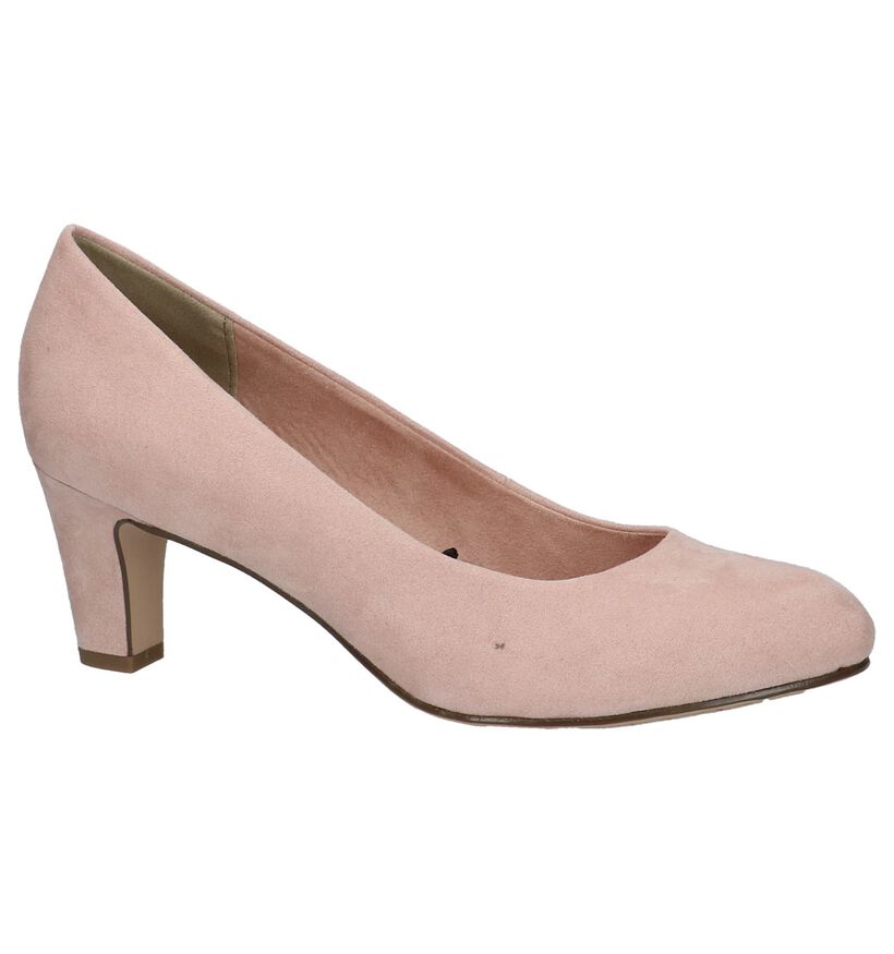 Tamaris Escarpins classique en Rose clair en textile (214236)