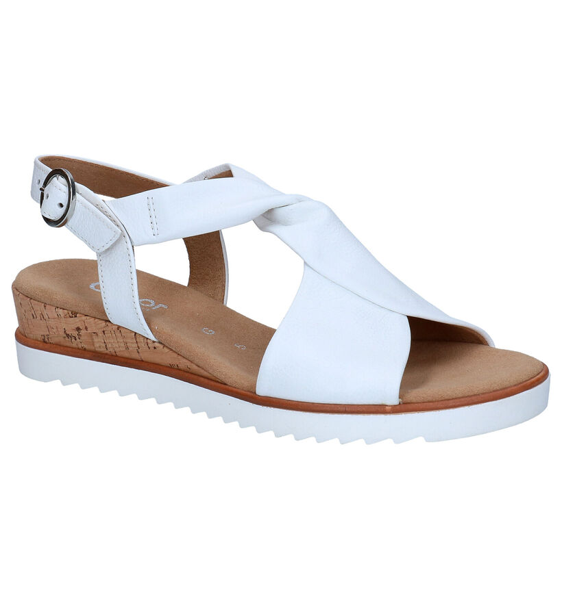 Gabor Cognac Sandalen in leer (288035)