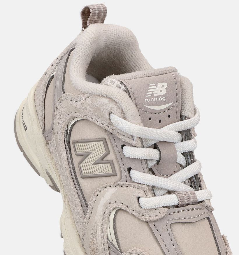 New Balance 530 Taupe Sneakers voor jongens, meisjes (375243) - geschikt voor steunzolen