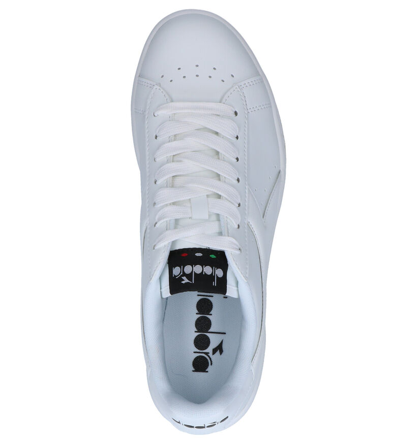 Diadora Game P Witte Sneakers in kunstleer (267945)