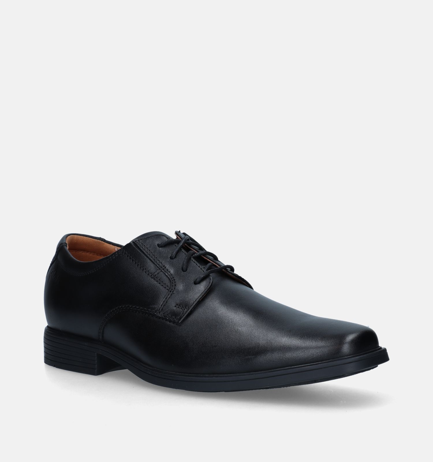 Clarks Tilden Plain Zwarte Geklede Schoenen Heren Geklede schoenen Online op TORFS.BE