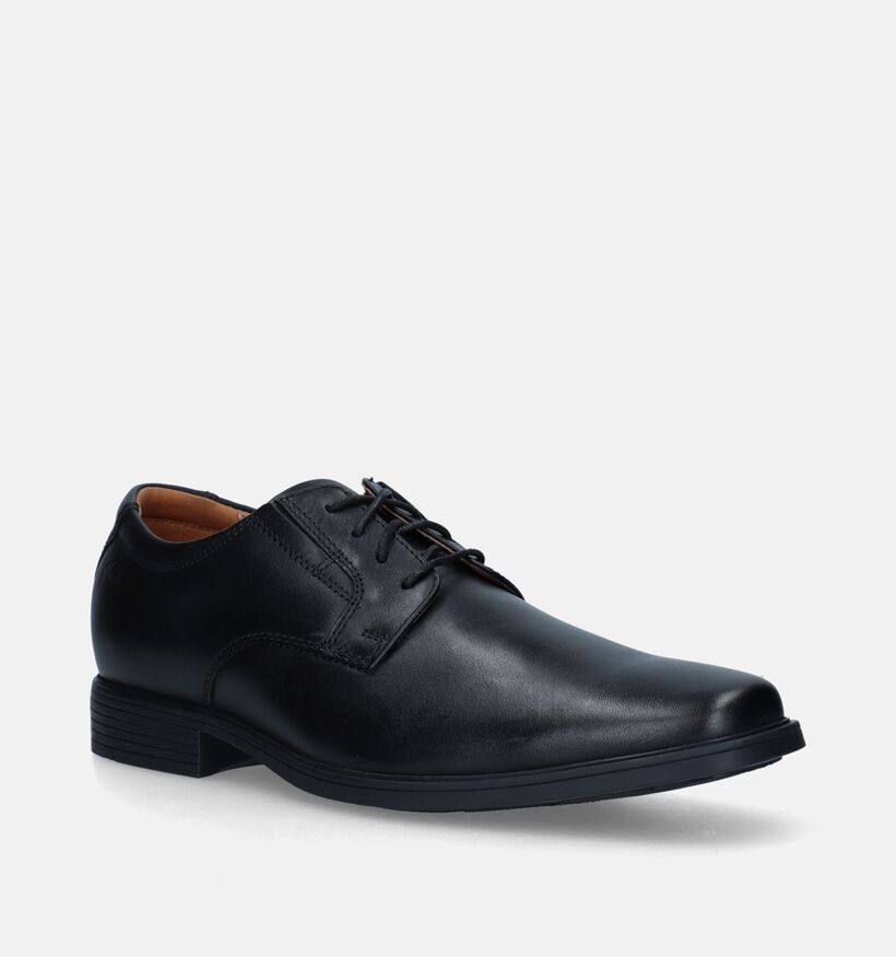 Clarks Tilden Plain Zwarte Geklede Schoenen voor heren (310560)