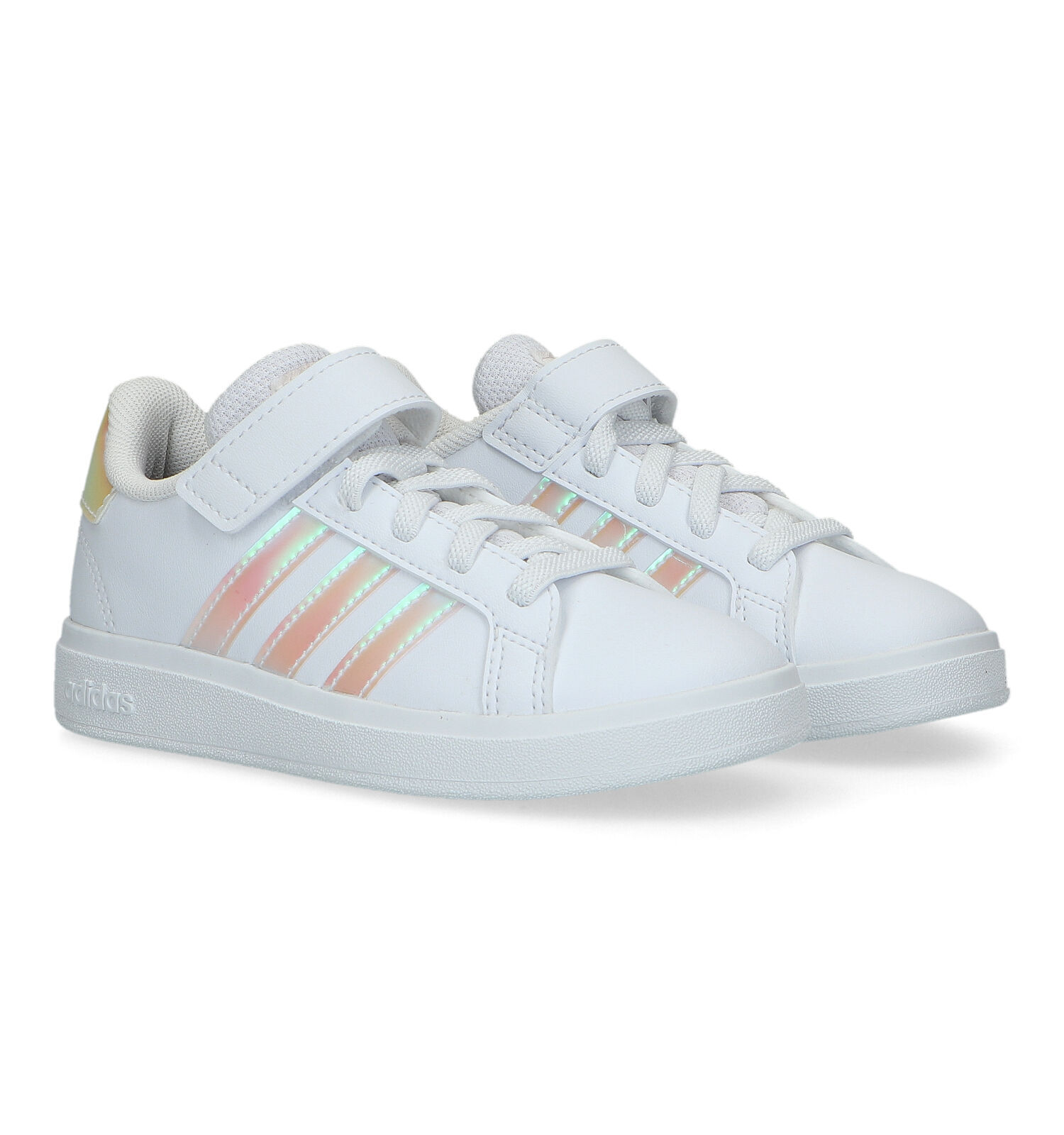 adidas Grand Court 2.0 EL Witte Sneakers Meisjes Sneakers Online op TORFS.BE