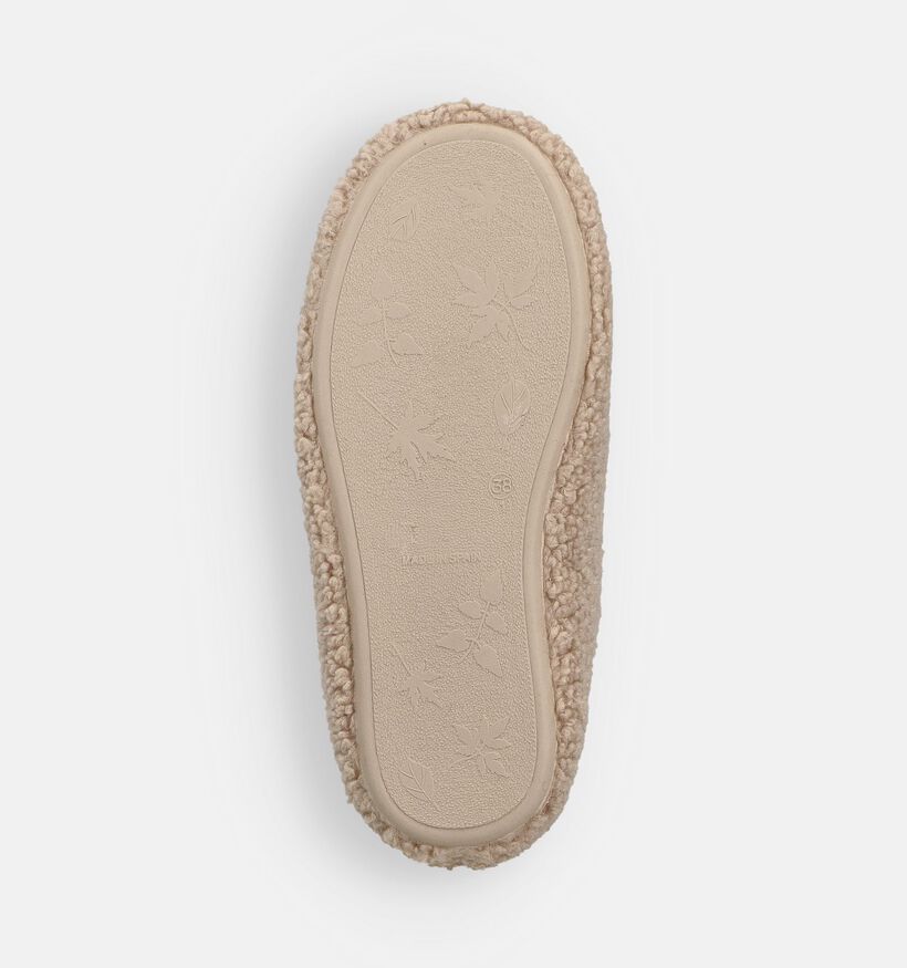 River Woods Niala Beige Gesloten Pantoffels voor dames (363671) - geschikt voor steunzolen