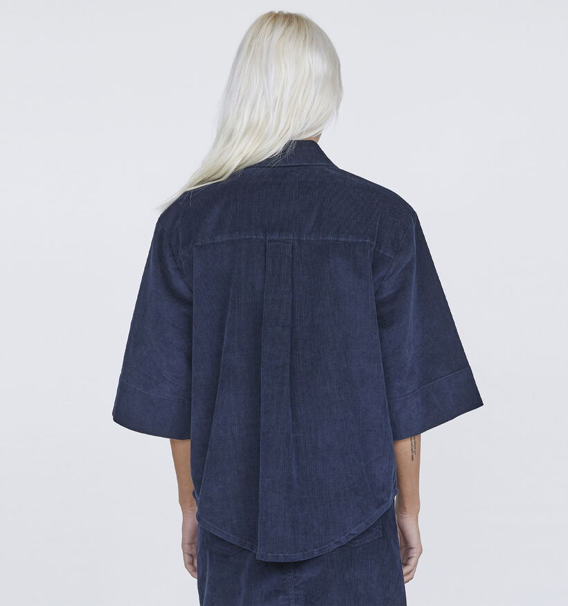 SISTERS POINT Olea Chemise en Bleu pour femmes (349343)