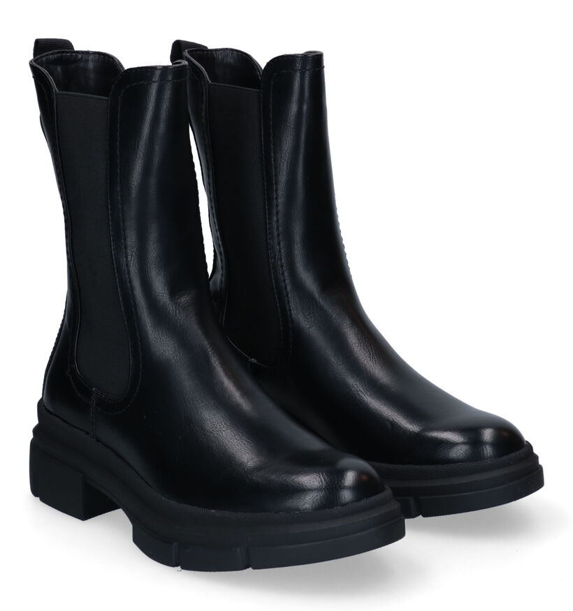 Signatur Bottines Chelsea en Noir pour femmes (296066)