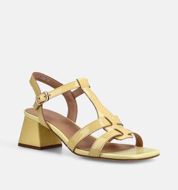 Regarde le Ciel Sandalen Wit/Geel