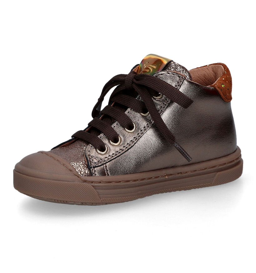 FR by Romagnoli Bronzen Babyschoenen in leer (314522)