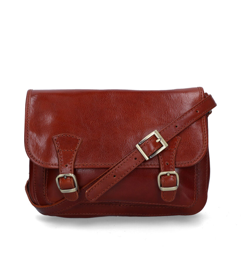 Time Mode Sac porté croisé en Cognac pour femmes (327481)