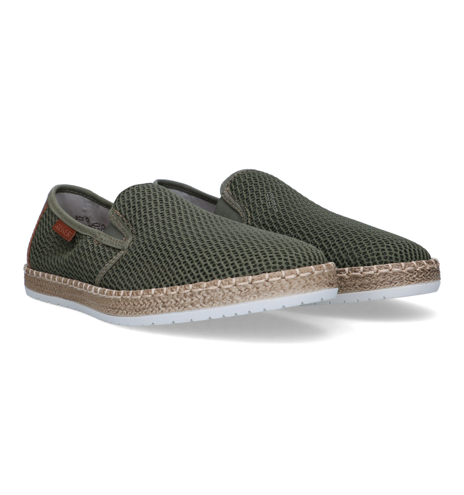 Rieker Groene Instappers Heren Lage schoenen Online op TORFS.BE