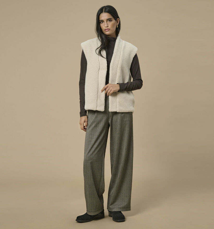 JDY Birdy Teddy Manteau en Beige pour femmes (359991)