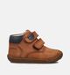 Geox Macchia Bruine Velcroschoenen voor jongens (360353) - geschikt voor steunzolen