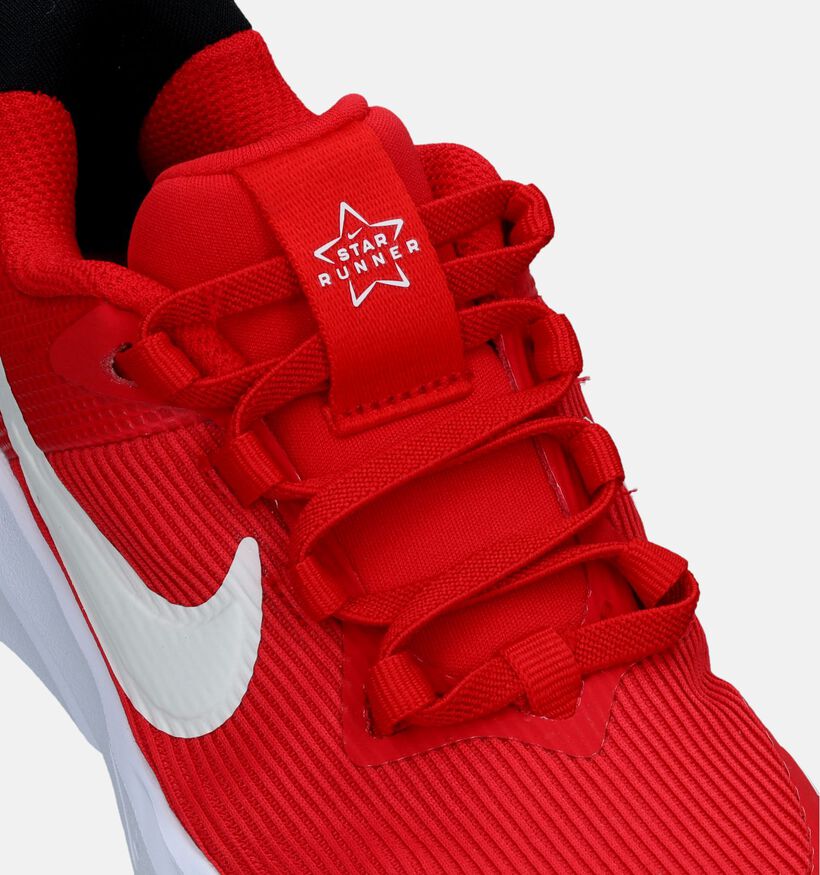 Nike Star Runner 4NN Rode Sneakers voor jongens, meisjes (340259)