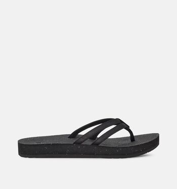 Teva Slippers Leather Black