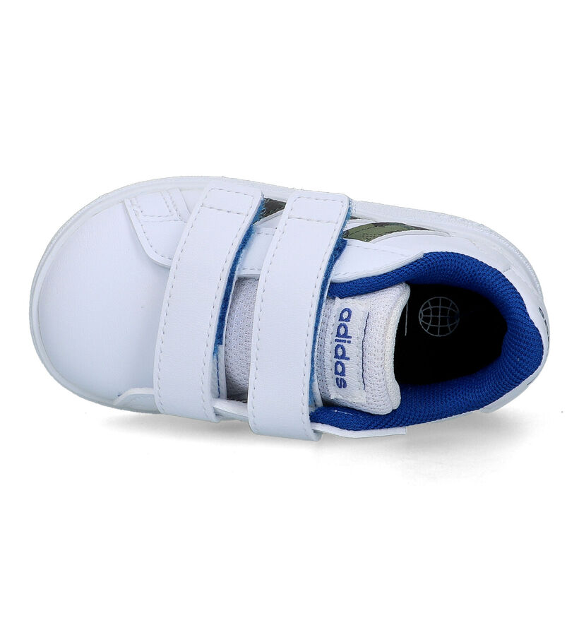 adidas Grand Court 2.0 CF Witte Sneakers voor jongens, meisjes (324108)